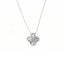 Four-leaf clover necklace (925 sterling silver)