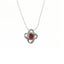 Four-leaf clover necklace (925 sterling silver)