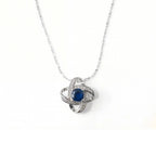 Four-leaf clover necklace (925 sterling silver)