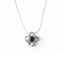 Four-leaf clover necklace (925 sterling silver)