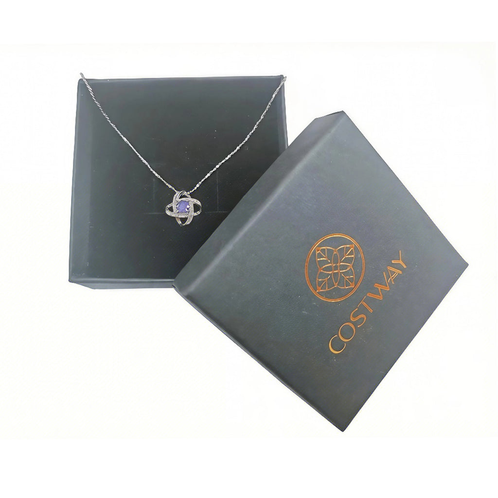 Four-leaf clover necklace (925 sterling silver)