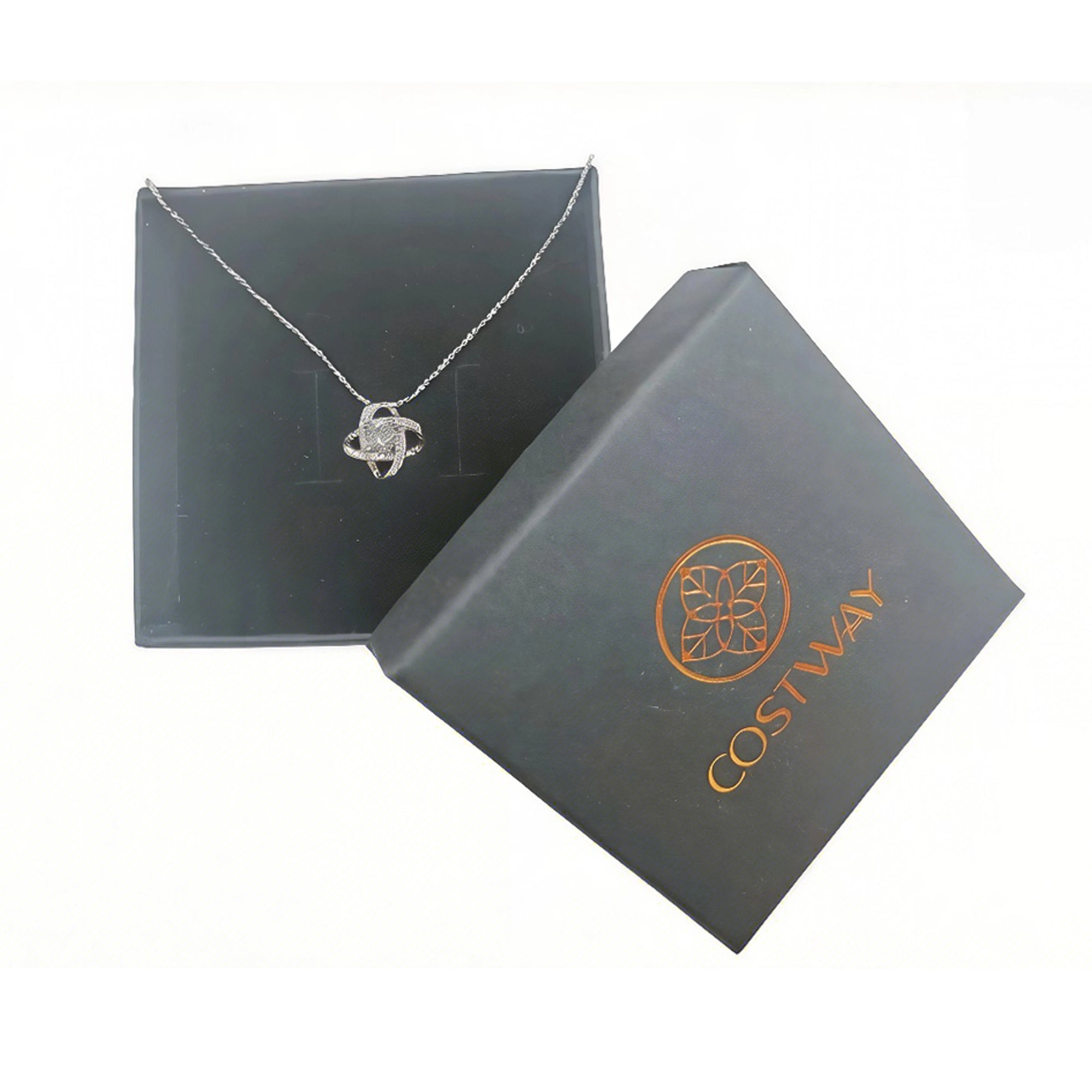 Four-leaf clover necklace (925 sterling silver)
