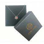 Four-leaf clover necklace (925 sterling silver)