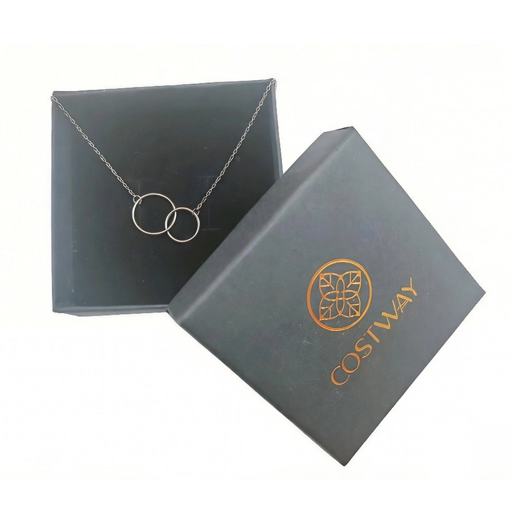 Double ring necklace
