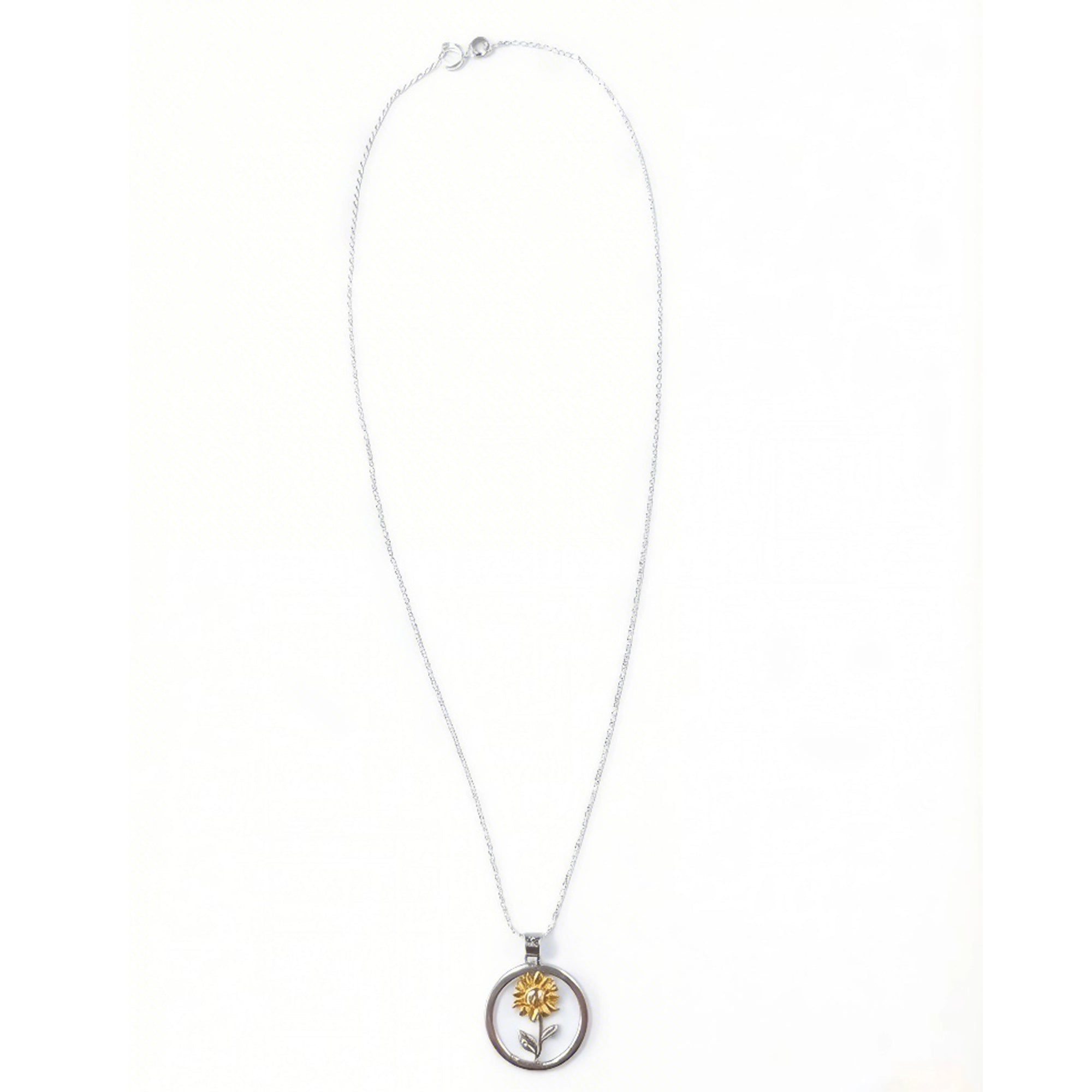 Sunflower Necklace Secondary image