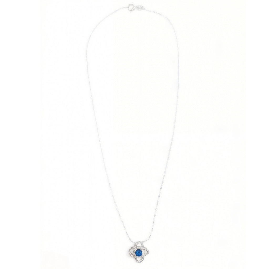 Four-leaf clover necklace (925 sterling silver)