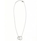 Double ring necklace