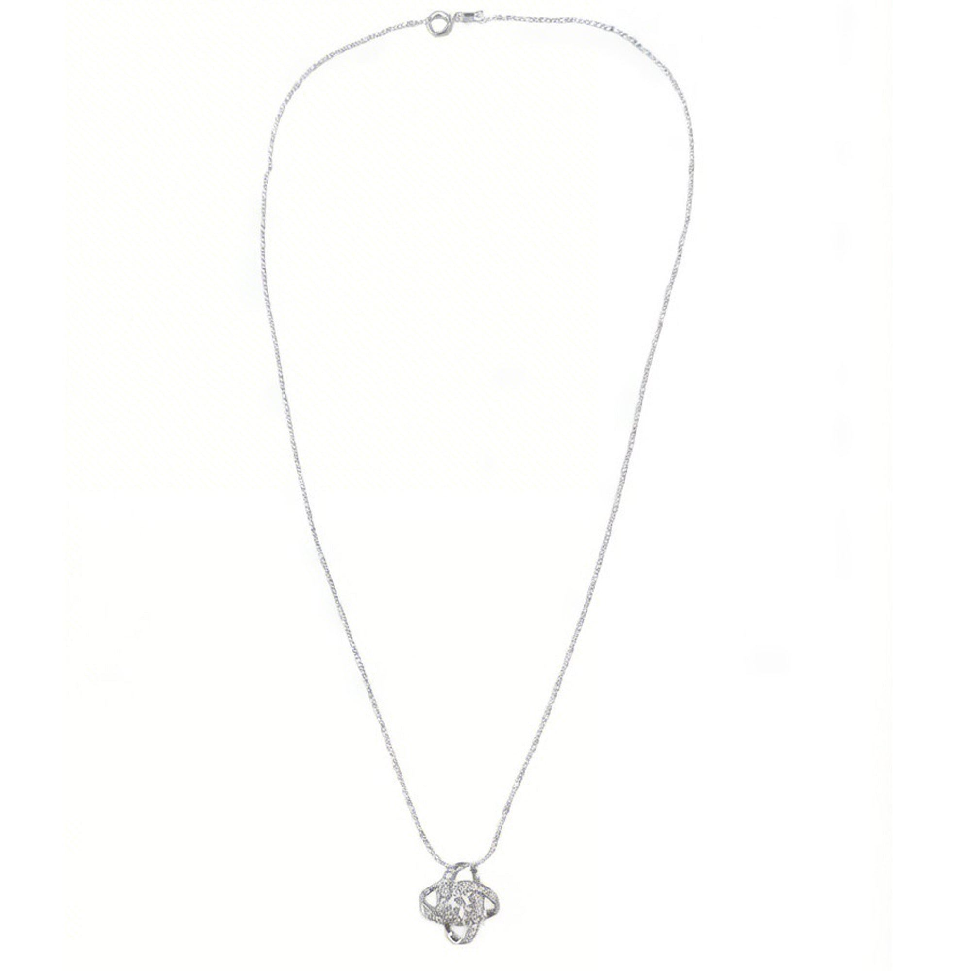 Four-leaf clover necklace (925 sterling silver)