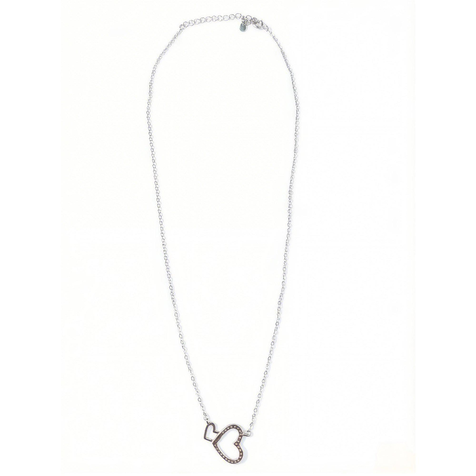 Double Heart Necklace