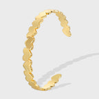 Peach Heart Bracelet