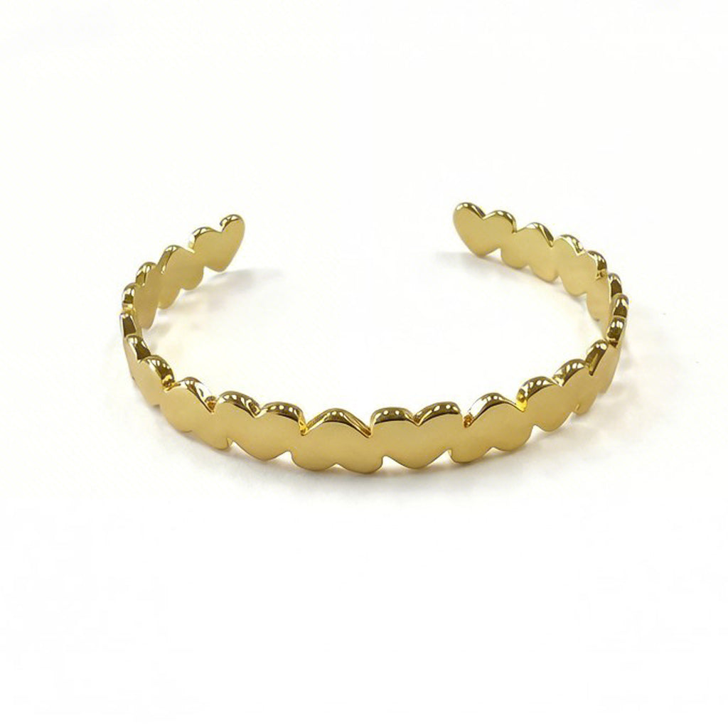 Peach Heart Bracelet