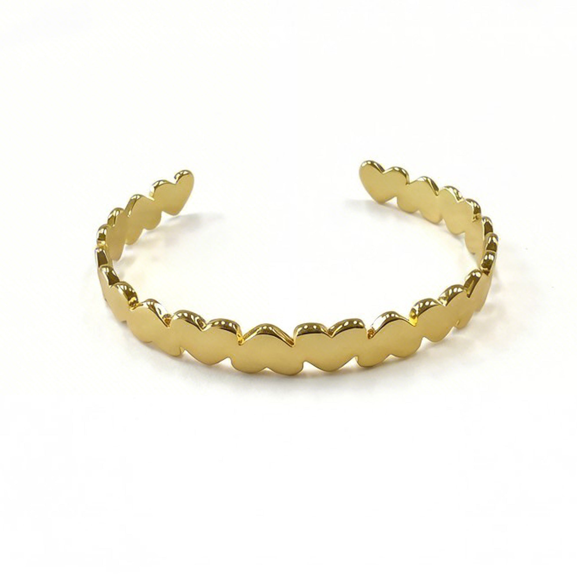 Peach Heart Bracelet