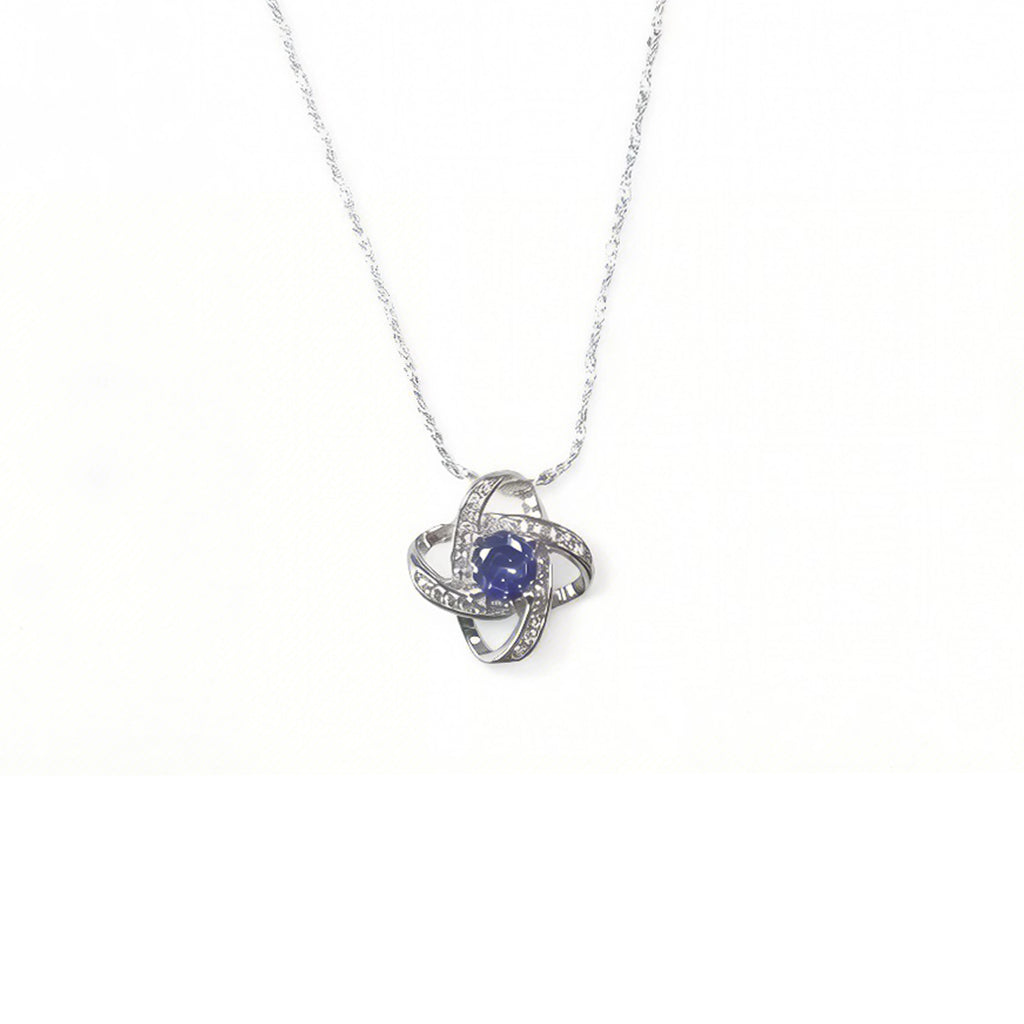 Four-leaf clover necklace (925 sterling silver)