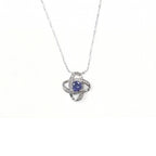 Four-leaf clover necklace (925 sterling silver)