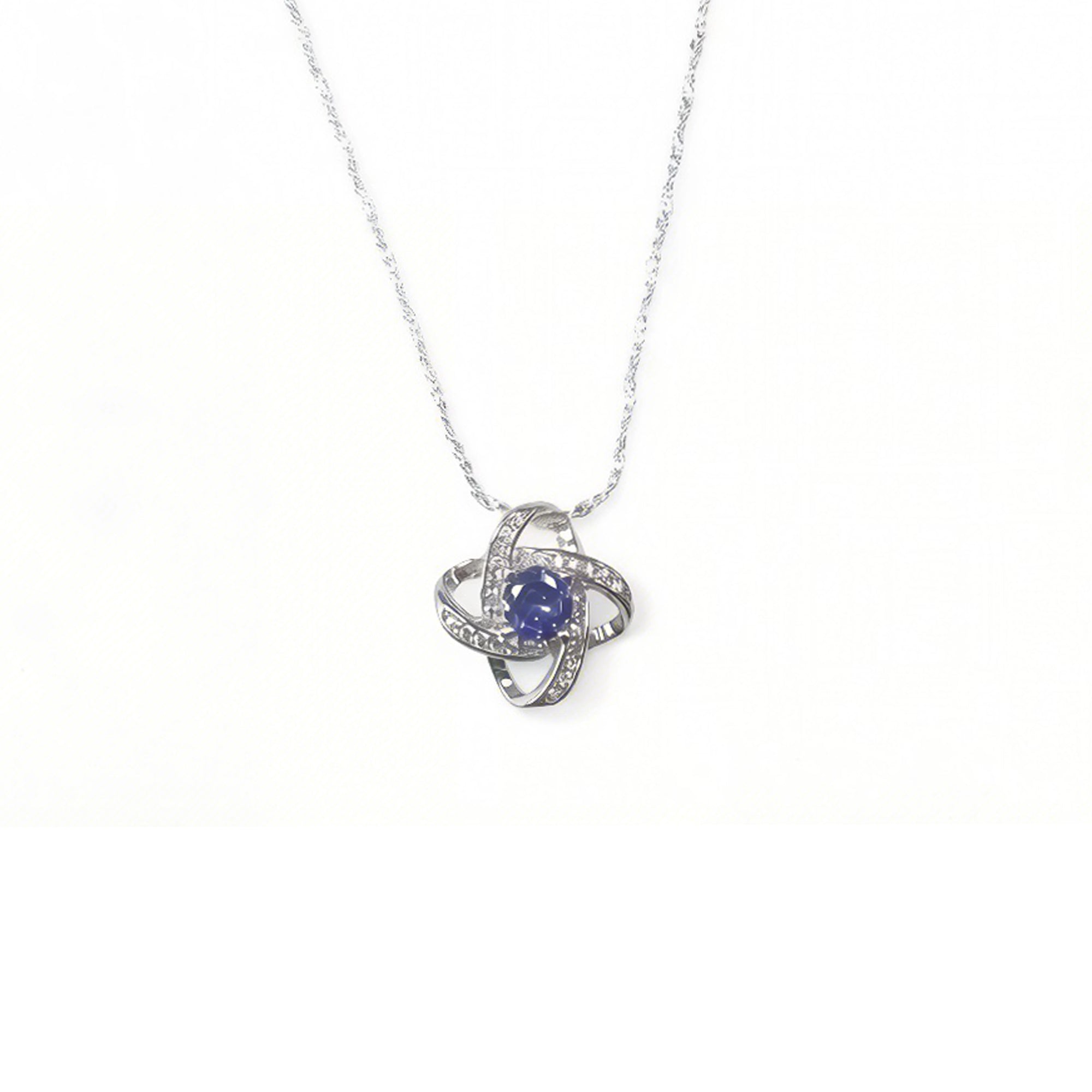 Four-leaf clover necklace (925 sterling silver)