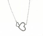Double Heart Necklace