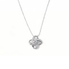 Four-leaf clover necklace (925 sterling silver)