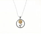 Sunflower Necklace