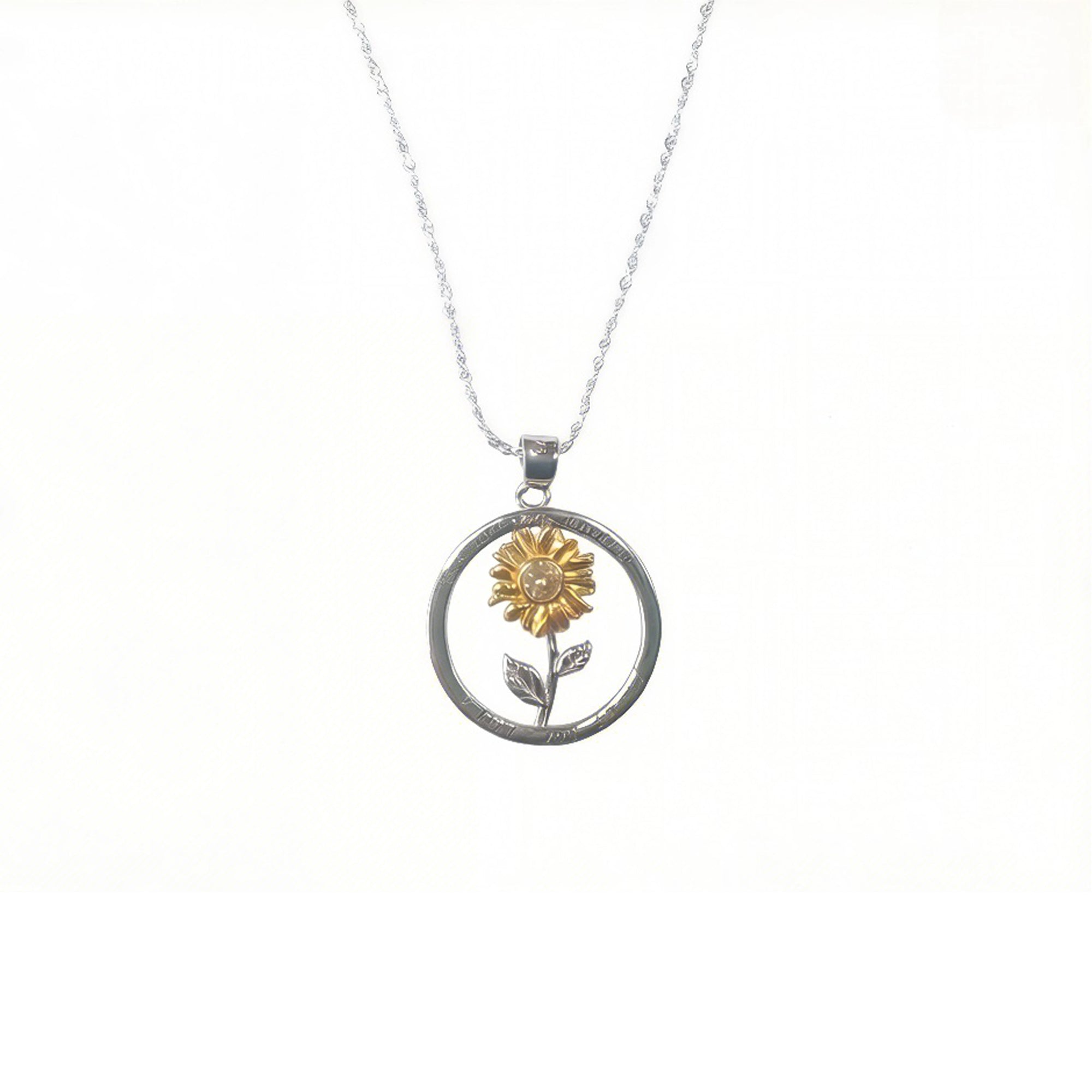 Sunflower Necklace
