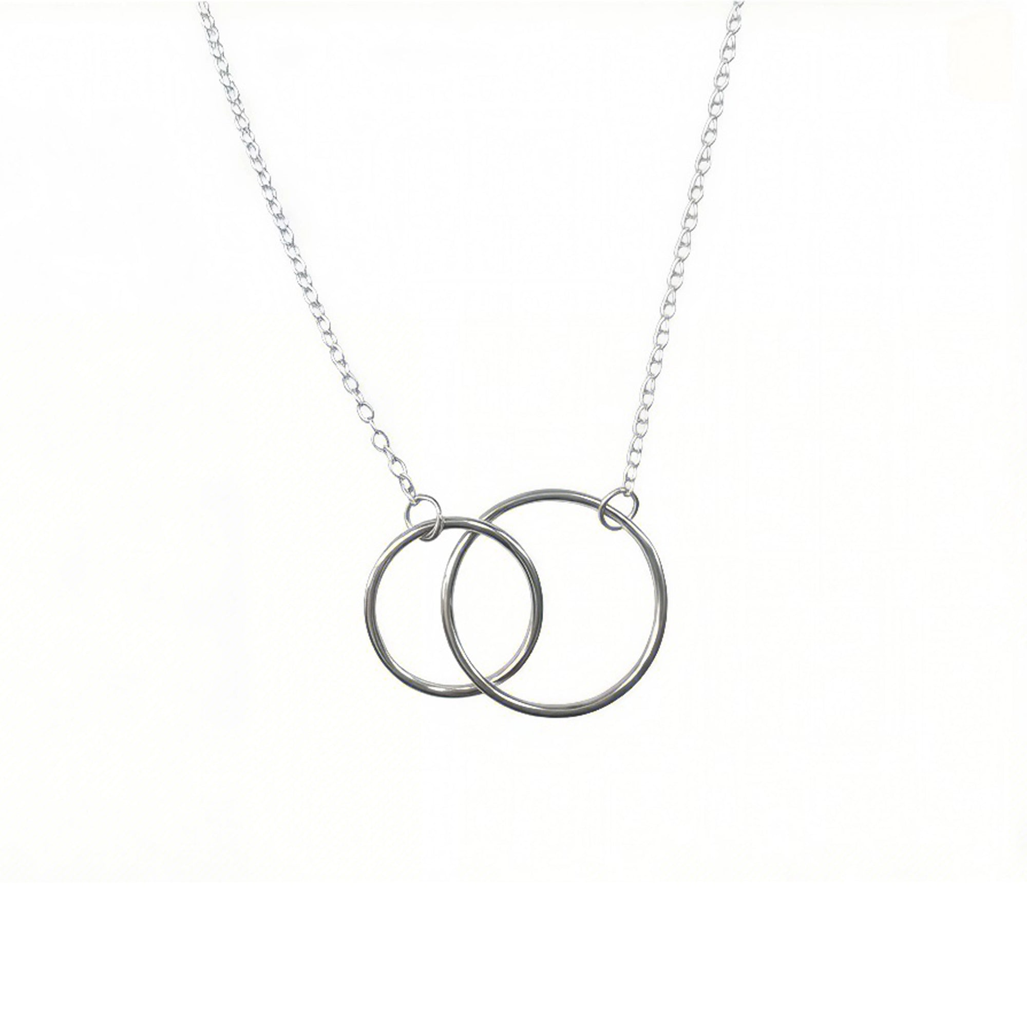 Double ring necklace Main image