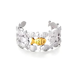 Three layer fish ring