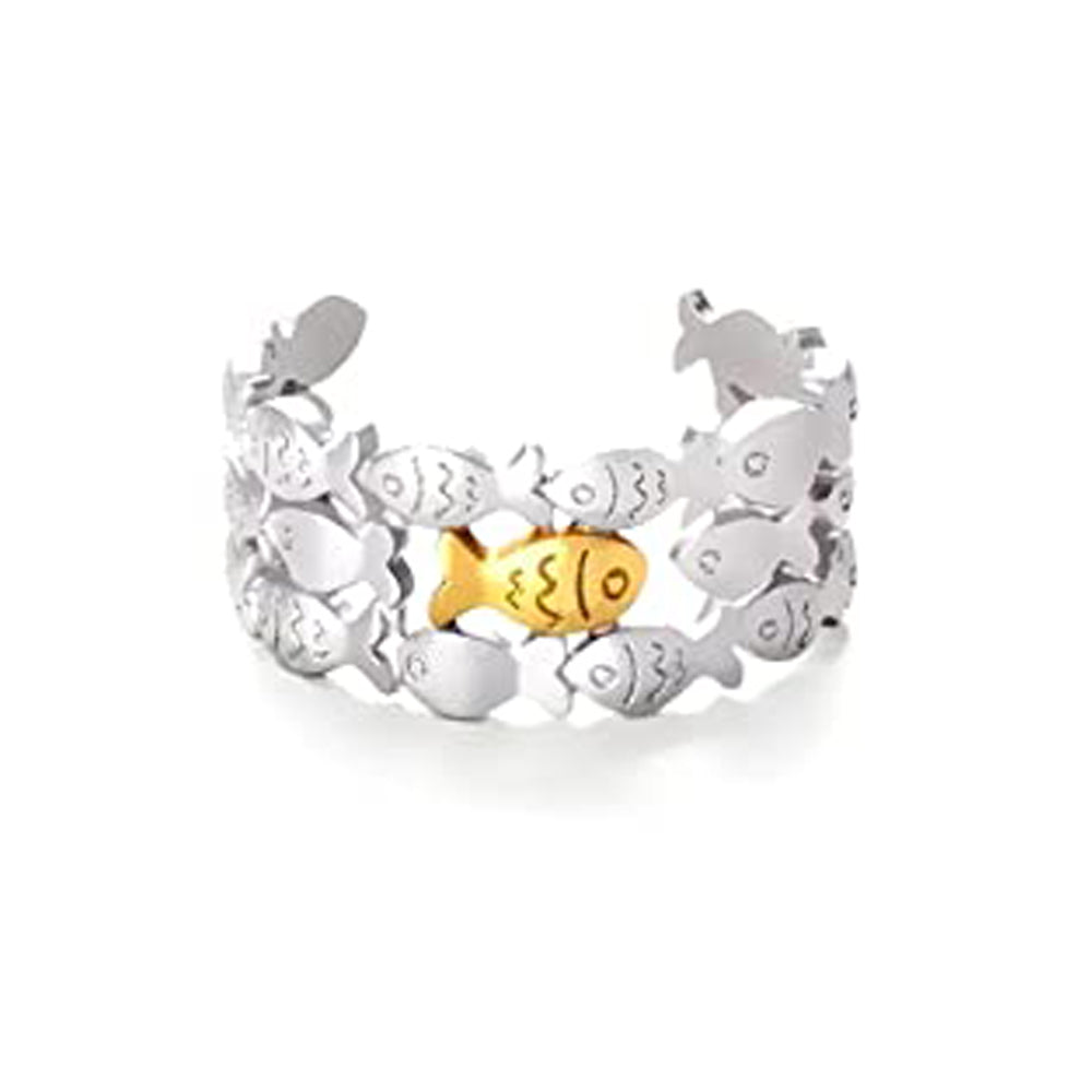 Three layer fish ring